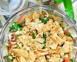 A picture of step 9 of Masala chana chaat.