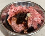 A picture of step 2 of Baked Stuffed Mushrooms with Pork.