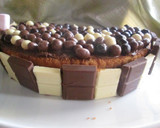 Foto del paso 2 de la receta: Tarta tres capas con dulce de leche, nocilla y chocolate
