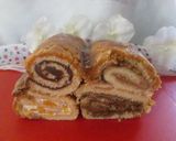 Foto del paso 22 de la receta: Tarta tronco de árbol con baño de caramelo