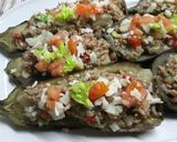 Foto del paso 6 de la receta: Berenjenas con relleno de empanada