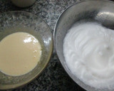 Foto del paso 4 de la receta: Tronco de árbol con nata y melocotones