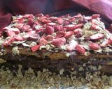 Foto del paso 6 de la receta: Tarta de hojaldre con crema de dulce de leche, tres cereales y frutas rojas