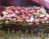 Foto del paso 6 de la receta: Tarta de hojaldre con crema de dulce de leche, tres cereales y frutas rojas