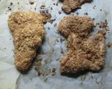 Foto del paso 5 de la receta: Milanesas rebozadas con barquillos de vainilla diet