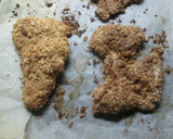 Foto del paso 5 de la receta: Milanesas rebozadas con barquillos de vainilla diet