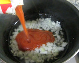 Foto del paso 2 de la receta: Espaguetis jugosos cocidos en salsa de tomate 