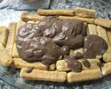 Foto del paso 4 de la receta: Natillas con bizcochos y galletas Oreo