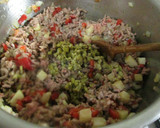 Foto del paso 3 de la receta: Berenjenas con relleno de empanada