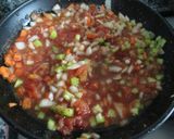 Foto del paso 7 de la receta: Albóndigas de pollo en salsa de tomate y zanahoria en brochetas (para dieta)