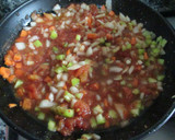 Foto del paso 7 de la receta: Albóndigas de pollo en salsa de tomate y zanahoria en brochetas (para dieta)