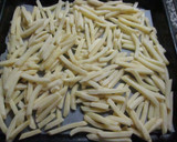 Foto del paso 1 de la receta: Patatas con sabor cheddar