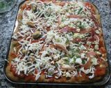 Foto del paso 7 de la receta: Pizza mixta integral 