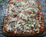 Foto del paso 7 de la receta: Pizza mixta integral 