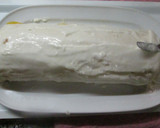Foto del paso 13 de la receta: Tronco de árbol con nata y melocotones