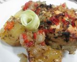 Foto del paso 6 de la receta: Pechugas, patatas y verduritas horneadas en papel plata