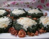 Foto del paso 9 de la receta: Hamburguesas de espinacas y almendras hechas a mano 