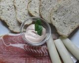 Foto del paso 2 de la receta: Palmitos con salsa golf y jamón crudo