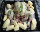 Foto del paso 5 de la receta: Pollo relleno de chorizo criollo 