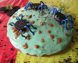 Foto del paso 10 de la receta: Pastel con arañas Oreo