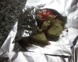 Foto del paso 4 de la receta: Pechugas, patatas y verduritas horneadas en papel plata
