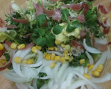 Foto del paso 2 de la receta: Ensalada con tiritas de jamón y aderezo especial