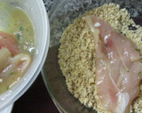 Foto del paso 3 de la receta: Milanesas rebozadas con barquillos de vainilla diet