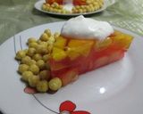 Foto del paso 13 de la receta: Tarta de gelatina con macedonia de frutas