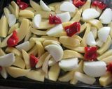 Foto del paso 1 de la receta: Gajos de patatas horneados
