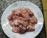 Foto del paso 1 de la receta: Brochetas pollo y cerdo horneadas con salsa de soja 