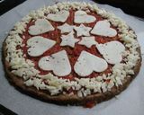 Foto del paso 7 de la receta: Pizza margarita dietética con base de atún