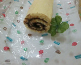Foto del paso 12 de la receta: Tronco de árbol con crema de chocolate y cerezas