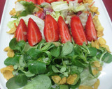 Foto del paso 2 de la receta: Ensalada lista para consumir con fresones y cereales