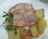 Foto del paso 8 de la receta: Cerdo con panceta ahumada y patatas al horno