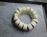 Foto del paso 5 de la receta: Ideas enrrolladitas con hojaldre, salchichas y queso