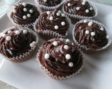 Foto del paso 9 de la receta: Magdalenas al microondas con ganache falso