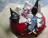 Foto del paso 14 de la receta: Pastel sangriento (postre o merienda Halloween)