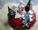 Foto del paso 14 de la receta: Pastel sangriento (postre o merienda Halloween)