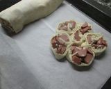 Foto del paso 9 de la receta: Ideas enrrolladitas con hojaldre, salchichas y queso