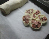Foto del paso 9 de la receta: Ideas enrrolladitas con hojaldre, salchichas y queso