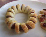 Foto del paso 13 de la receta: Ideas enrrolladitas con hojaldre, salchichas y queso
