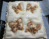 Foto del paso 9 de la receta: Tarta de maíz con adornos de mariposas crocantes