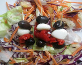 Foto del paso 1 de la receta: Ensalada con pinchos rápidos