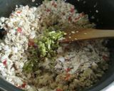Foto del paso 4 de la receta: Empanadas de pollo con huevos y aceitunas