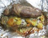 Foto del paso 11 de la receta: Cabezada de lomo de cerdo rellena con patatas y queso