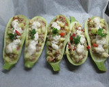 Foto del paso 9 de la receta: Calabacines rellenos de carne con salsa blanca 