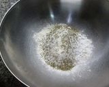 A picture of step 1 of Oregano Pizza with Sardines and Roasted Peppers.