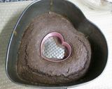 Foto del paso 6 de la receta: Corazón explosivo de chocolate (dietético)