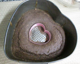 Foto del paso 6 de la receta: Corazón explosivo de chocolate (dietético)