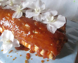 Foto del paso 21 de la receta: Tarta tronco de árbol con baño de caramelo
